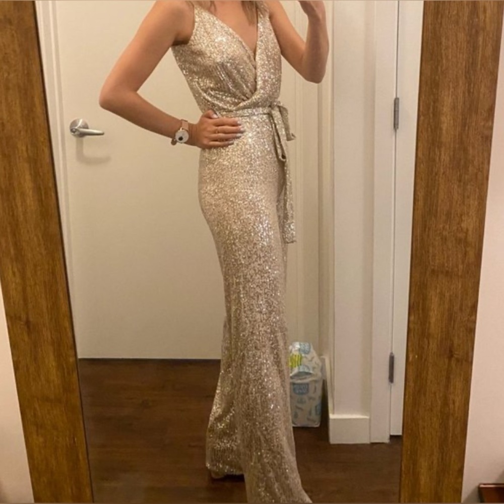 Shop17 Small Sequined Jumpsuit